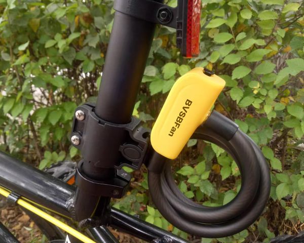 BVSBFan Bike lock, safe anti-theft bike lock with key Online