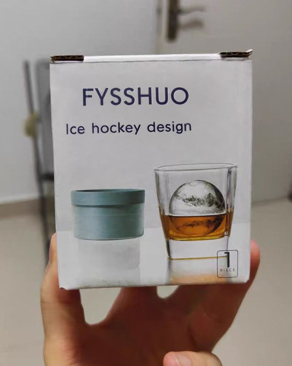 FYSSHUO Ice Ball  Mold -Round Ice Cube Mold,Cubes for Whiskey, Cocktails Discount