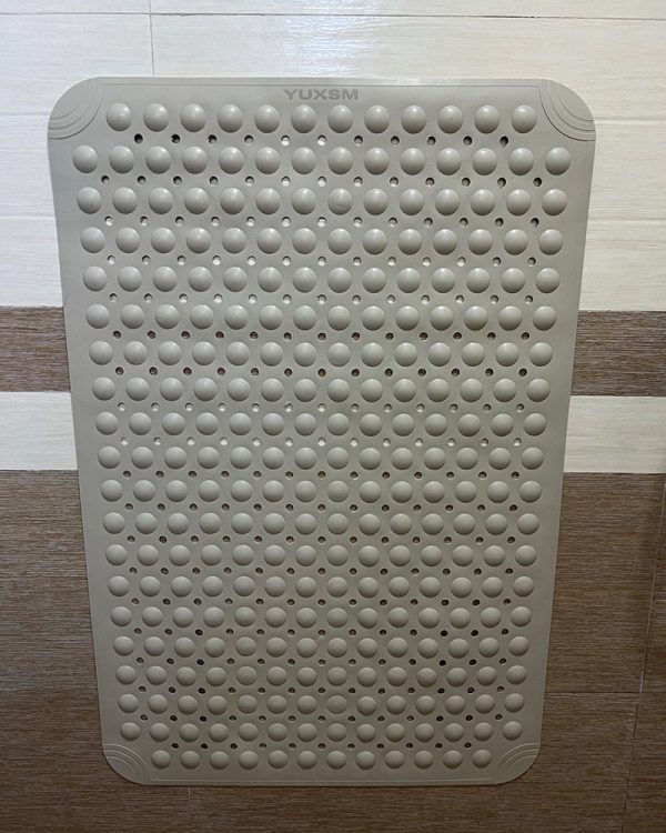 YUXSM-Shower Mats with Suction Cups and Drain Holes, Bathroom Mats Machine Washable Online