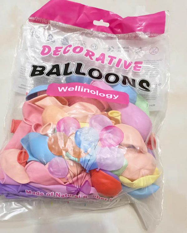 Wellinology party balloon,Balloons Rainbow Set with Balloon Pump Online now