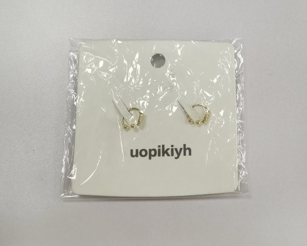 uopikiyh-Gold Clip on Hoop Earrings For Women Fashion Clip on Earrings Online