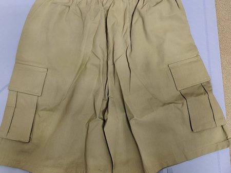 QADIPOLYYI Shorts,Men s Cotton Full Elastic Waist Cargo Performance Baseline Shorts Online Hot Sale