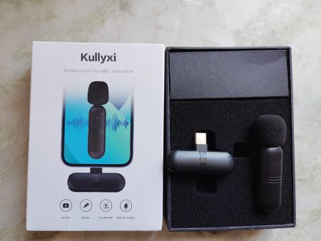 Kullyxi Wireless Mini Lavalier Lapel Microphon Long Working Time Online Hot Sale