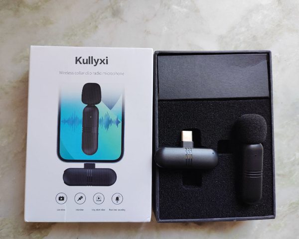 Kullyxi Wireless Mini Lavalier Lapel Microphon Long Working Time Online Hot Sale