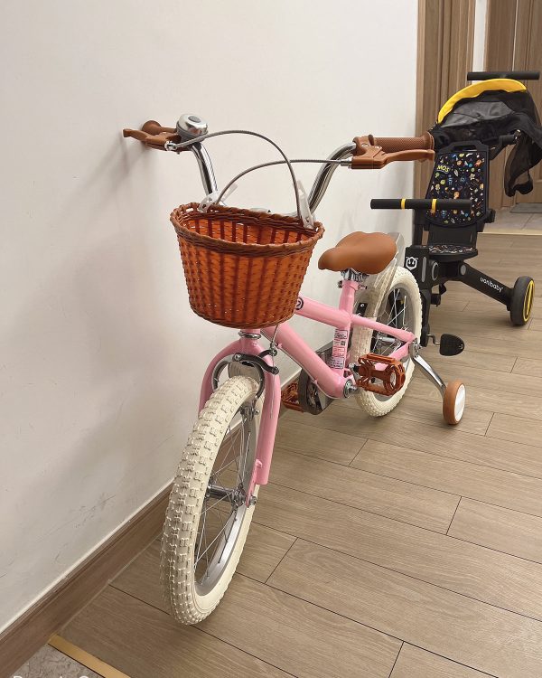 QC Kids Bike Girls 12 14 16 18 20 Inch Children s Bicycle with Basket for Age 3-12 Years Online now