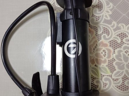 QC Bike Pump Portable, Ball Pump Inflator Bicycle Floor Pump with high Pressure Buffer Cheap