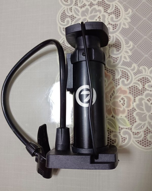 QC Bike Pump Portable, Ball Pump Inflator Bicycle Floor Pump with high Pressure Buffer Cheap