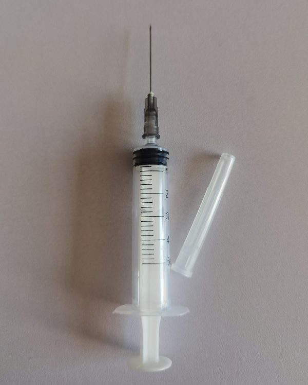 LundaMed 5ml Disposable Syringe with 23Ga 1.0 Inch Needle, Individual Package on Sale