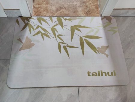 taihui Bathroom Rugs Non Slip Absorbent Bath Rugs Funny Bathroom Rugs ,Machine Washable Cheap