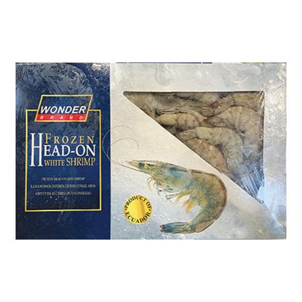 Wonder Brand Frozen H O White Shrimp40 50 Online Sale