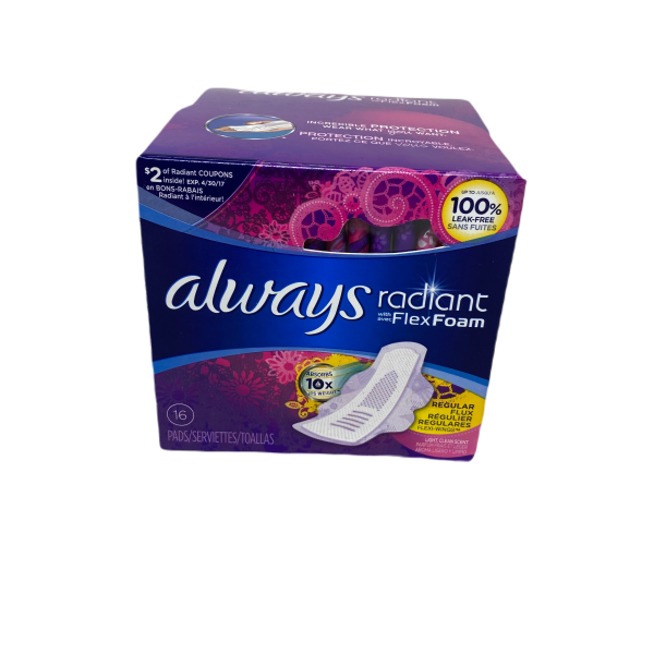 Always Pads(flexfoam) Cheap