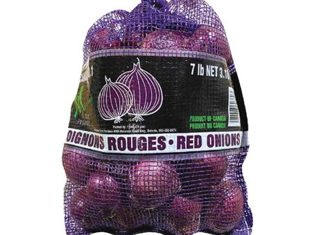 7LB Purple ONION in Bag Online