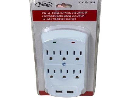 6 Outlet Surge Tap For Cheap