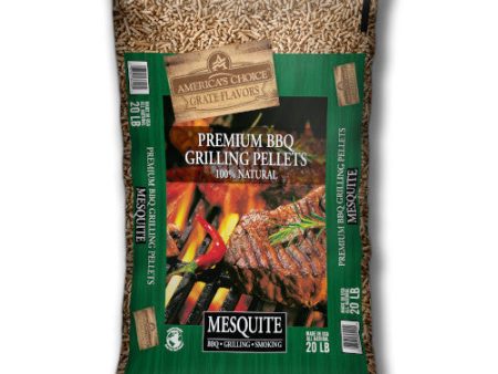 America s Choice Grate Flavors Mesquite Grilling Pellets Sale