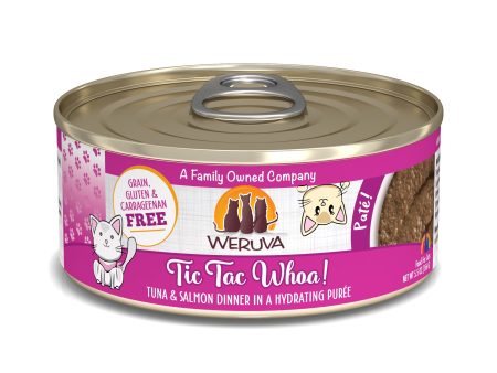 Weruva Classic Cat Paté, Tic Tac Whoa! With Tuna & Salmon For Discount