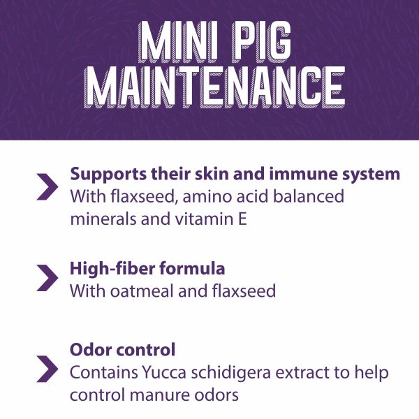 Mazuri® Mini Pig Mature Maintenance Feed Fashion