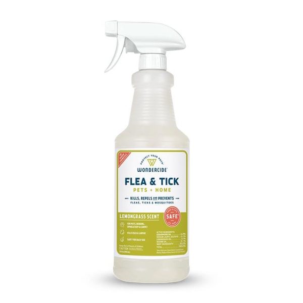 Wondercide Lemongrass Flea & Tick Spray for Pets + Home Cheap