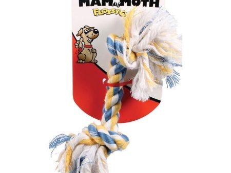 MAMMOTH FLOSSY CHEWS COLOR ROPE BONE (9 IN, MULTI) Hot on Sale