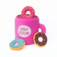 ZippyPaws Zippy Burrow Coffee & Donutz Hide & Seek Puzzle Dog Toy For Cheap