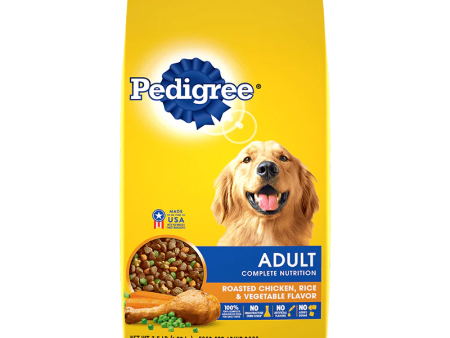 PEDIGREE® Dry Dog Food Adult Roasted Chicken, Rice & Vegetable Flavor 44 lb on Sale