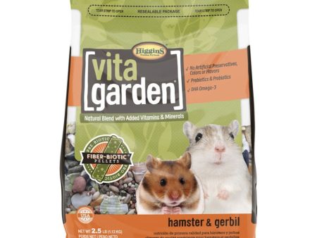 HIGGINS VITA GARDEN NATURAL BLEND HAMSTER & GERBIL Cheap