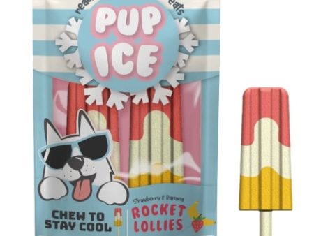 Ethical Pet Spot Rocket Lollies Yogurt, Strawberry & Banana Flavor Dog Treats Hot on Sale