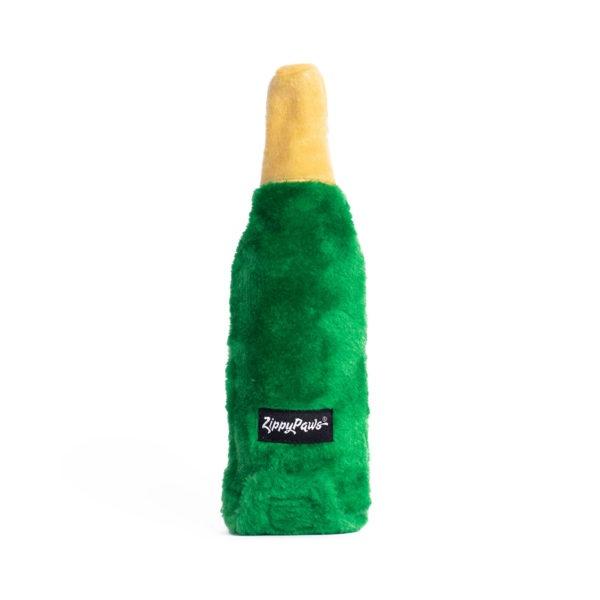 ZippyPaws Happy Hour Crusherz Champagne Plush Dog Toy Online Sale