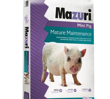 Mazuri® Mini Pig Mature Maintenance Feed Fashion