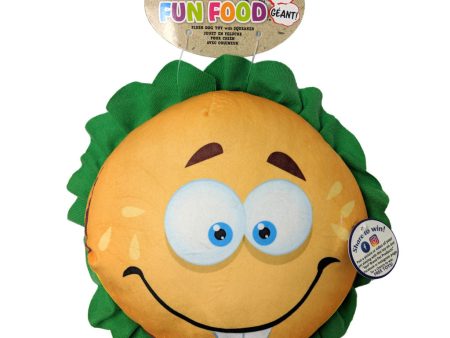 Ethical Products FUN FOOD JUMBO HAMBURGER 11″ Supply