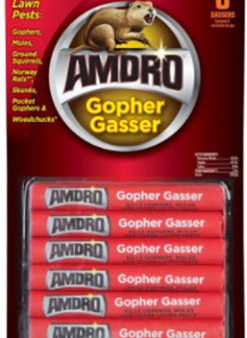 GOPHER GASSER AMDRO 6 PK Hot on Sale