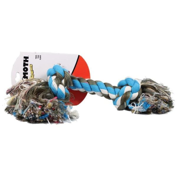 MAMMOTH FLOSSY CHEWS COLOR ROPE BONE (16 IN, MULTI) Discount