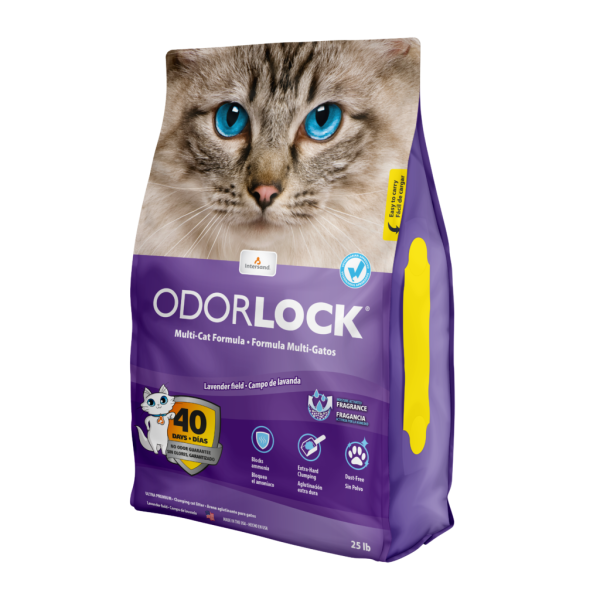 Intersand Odourlock Ultra premium multi-cat litter formula on Sale