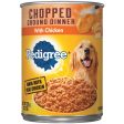 Pedigree Traditional Chopped Ground Dinner with Chicken Wet Dog Food, 13.2 Oz. Cheap