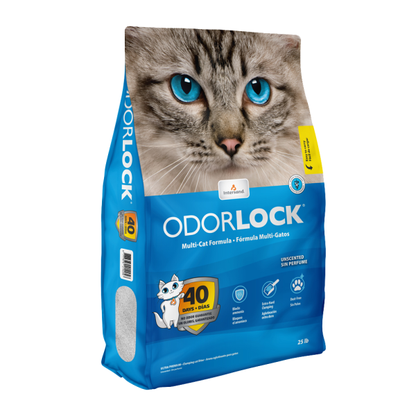 Intersand Odourlock Ultra premium multi-cat litter formula on Sale