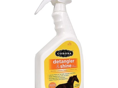 CORONA DETANGLER AND SHINE FOR HORSES (1 QUART, BLOOMING MEADOW) on Sale