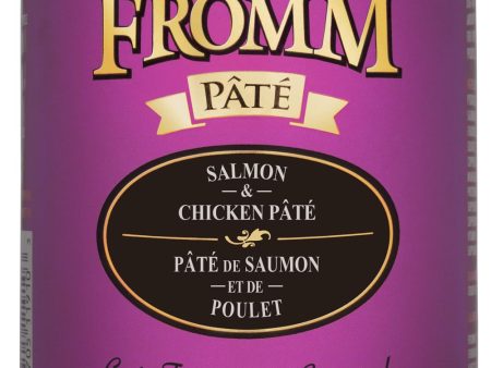 Fromm Grain-Free Salmon & Chicken Pâté Dog Food Online now