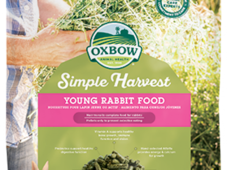 Oxbow Simple Harvest Young Rabbit Food Online now