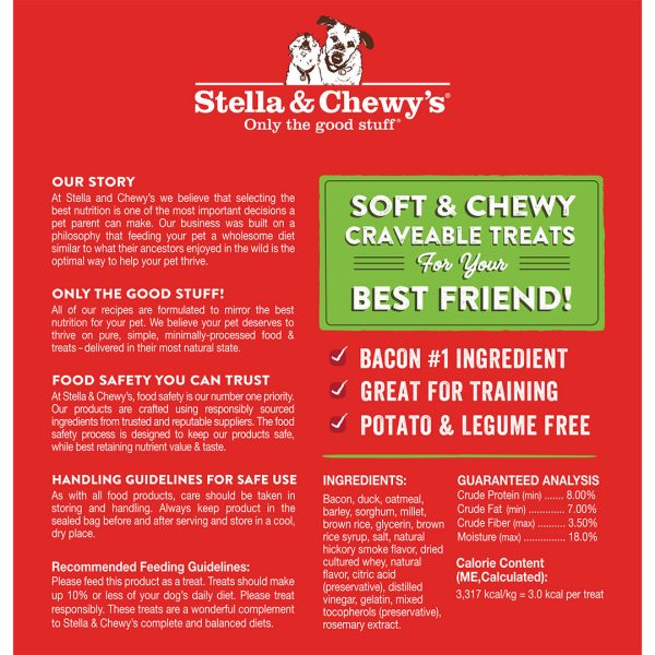 Stella & Chewy s Crav n Bac n Bites Bacon & Duck Recipe For Sale