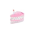 ZippyPaws NomNomz Plush Pink Birthday Cake Dog Toy Sale