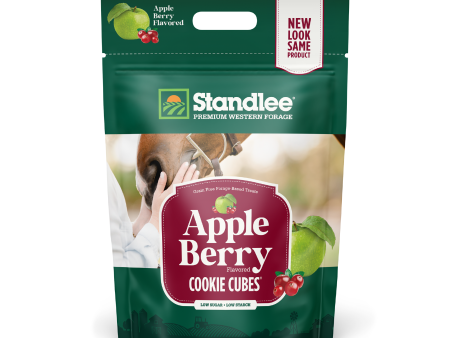 Standlee Premium Western Forage Apple Berry Cookie Cubes Horse Treat For Cheap