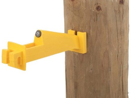 WOOD POST INSULATOR EXTENDER (15 PACK, YELLOW) Online now