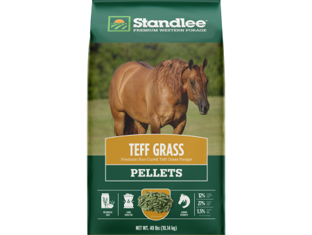 Standlee Premium Western Forage Teff Grass Hay Pellets Discount