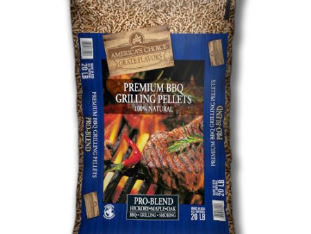 America s Choice Grate Flavors Pro-Blend Grilling Pellets Supply