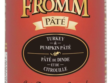 Fromm Grain-Free Turkey & Pumpkin Pâté Dog Food Online now