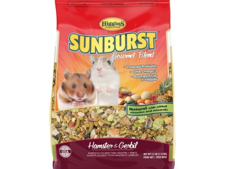 HIGGINS SUNBURST GOURMET BLEND HAMSTER & GERBIL Cheap