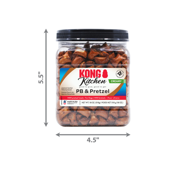 KONG Kitchen PB & Pretzels (18 Oz) Online Hot Sale