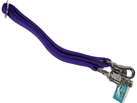 PARTRADE NICKEL SNAP NYLON WEB ADJUSTABLE TRAILER TIE (UP TO 46 INCH, ROYAL) For Cheap