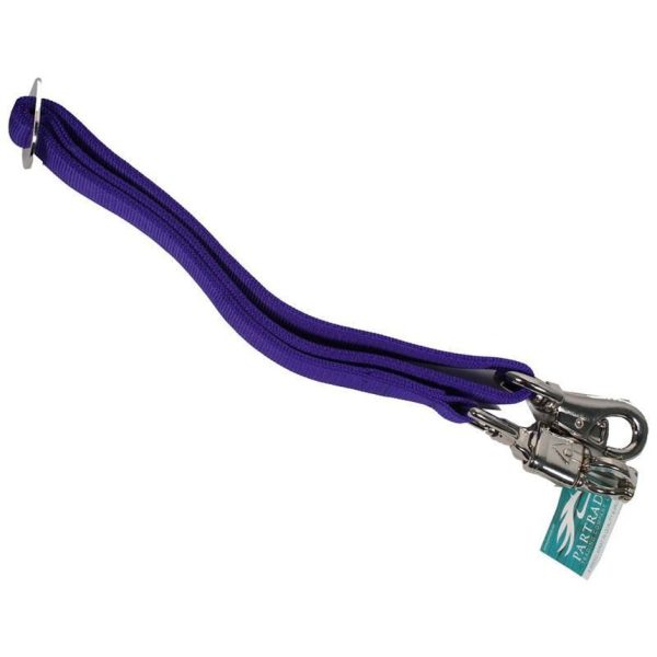 PARTRADE NICKEL SNAP NYLON WEB ADJUSTABLE TRAILER TIE (UP TO 46 INCH, ROYAL) For Cheap