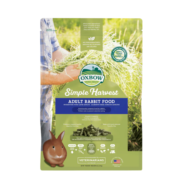 Oxbow’s Simple Harvest Adult Rabbit Food Online