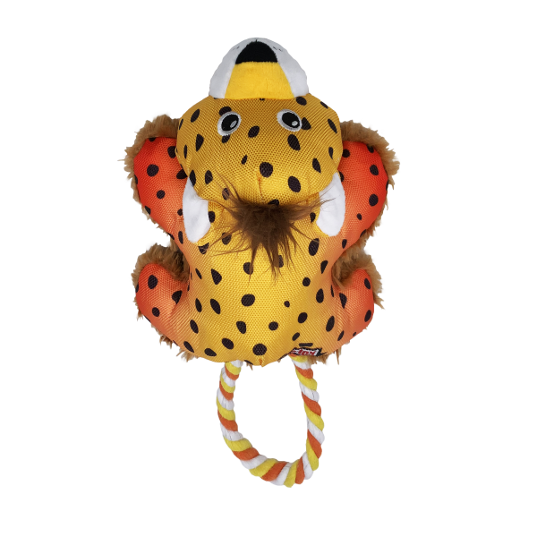 KONG Cozie Tuggz Cheetah’s Dog Toy Supply